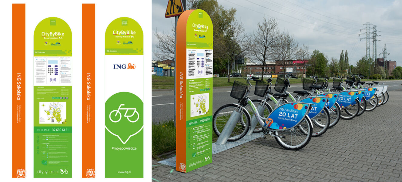 Projekt terminala do obsługi systemu miejskich rowerów